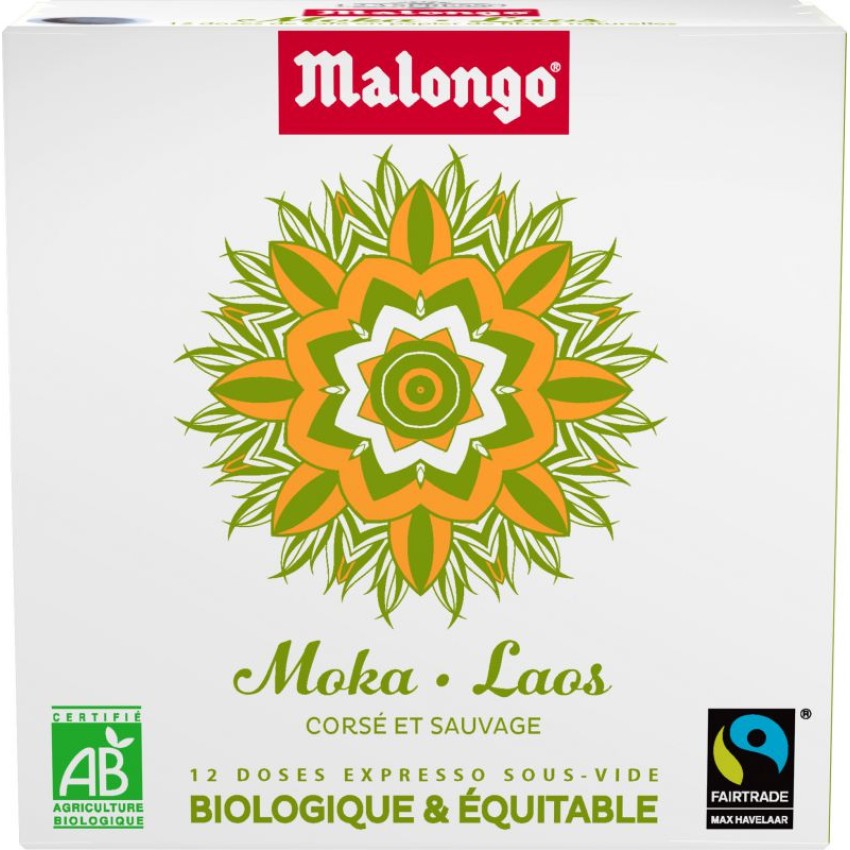 MOKA - LAOS BIO 12 PODS  - 0.75 lv/pod